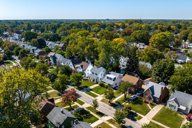 Residents of DeVeaux enjoy large homes surrounded by dense old growth trees.