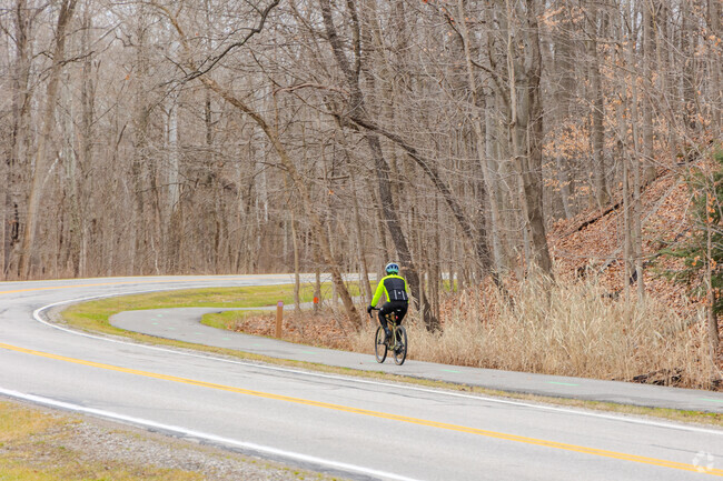 Walk, run, or bike through Mill Stream Run, in Strongsville.