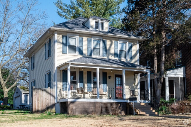 A lovely colonial home in Coral Hills, a typical style for the neighborhood.