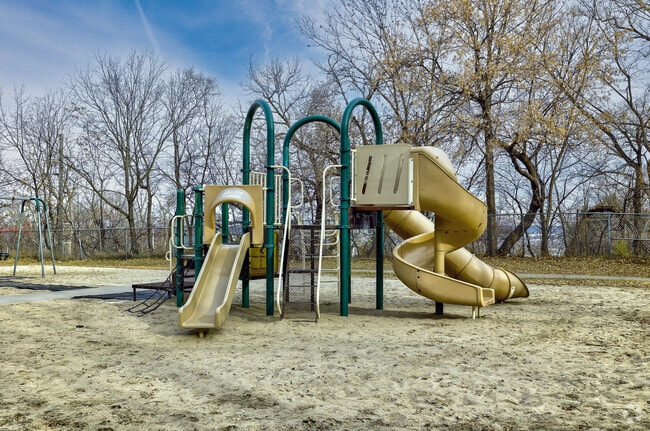 Dalhman park offers playground equipment and fun for all that visit.