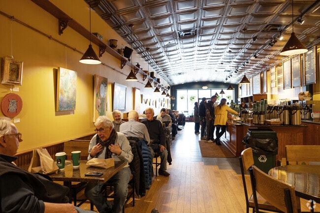 Uncommon Grounds is a popular destination of all ages in the campus area in Albany, NY.