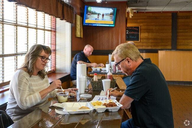 Bill's Bar-B-Que is a renowned local eatery just outside of Southdale.