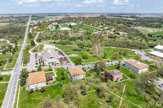 Maharishi International University in Fairfield is the center of the Transcendental Meditation movement.