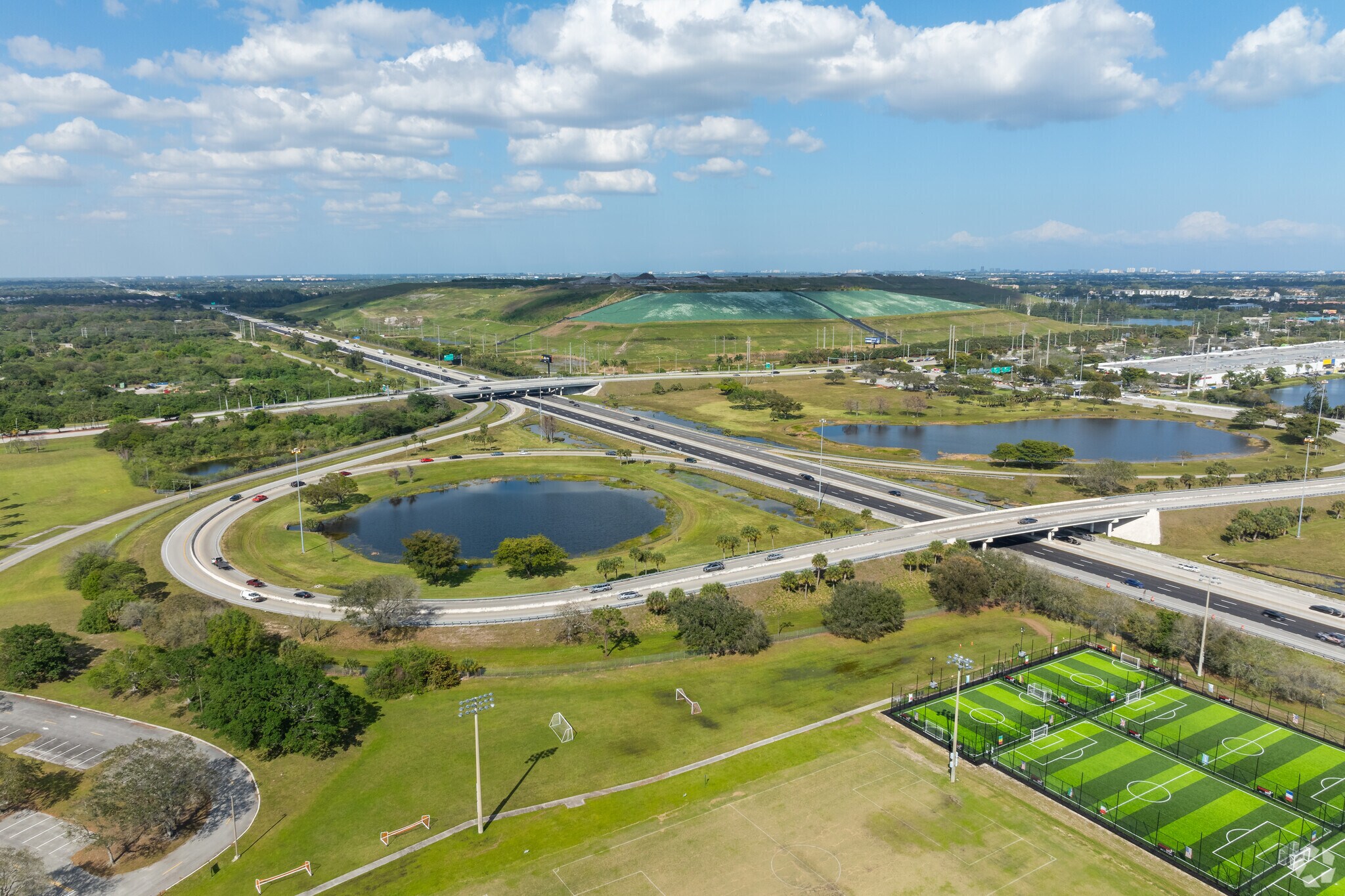 Connect to Turnpike Access for seamless travel from Coral Gate.