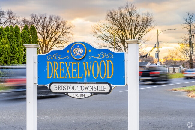 Drexelwood is a small residential community three miles north of Levittown.