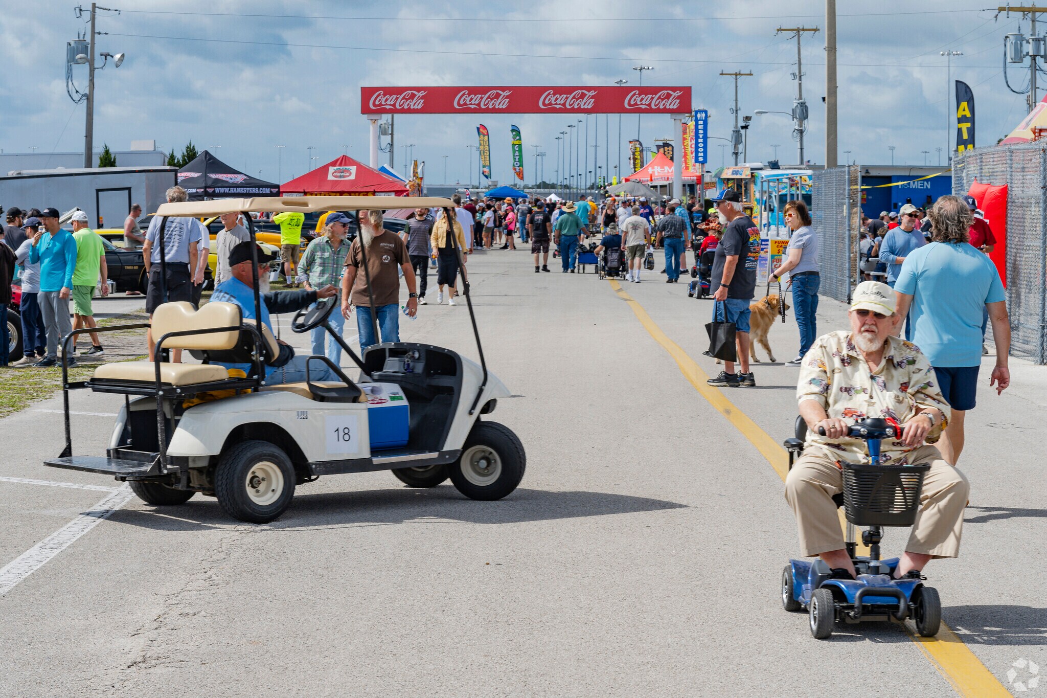 Daytona International Speedway near Indigo is host to numerous events like the Turkey Rod Run.