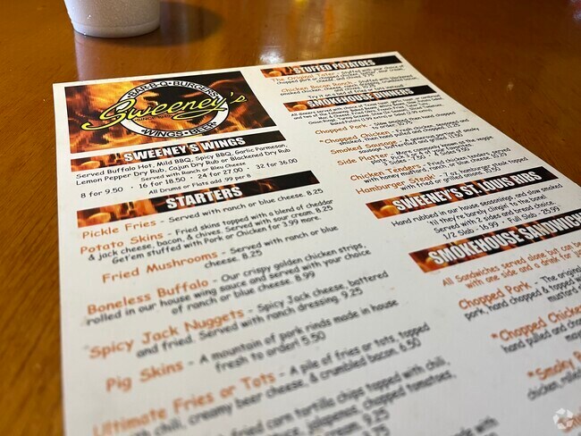 Sweeney's in Harrison serves up smoked favorites and American classics.