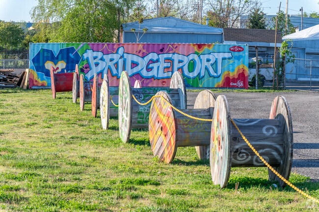 East Side Bridgeport is known for its artistic character throughout the neighborhood.