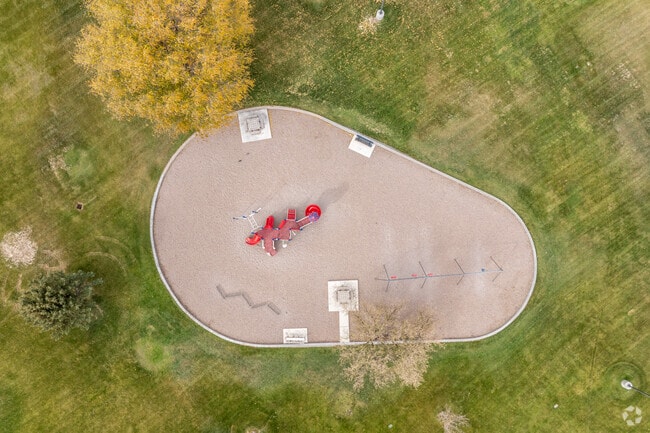 Neighborhood Park includes baseball diamonds and a basketball court east of town.