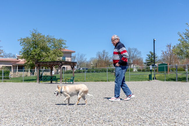Montville Dog Park in Pine Brook is clean and accessible only to residents using a fob.