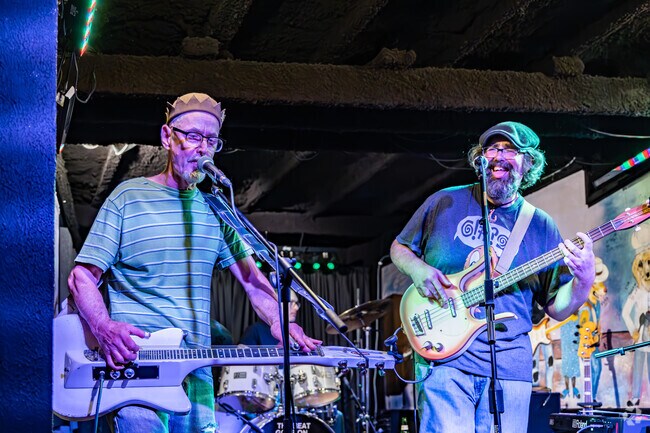 Residents enjoy live music at Moondogs Pub in Blawnox.