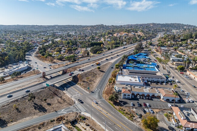 Access to the CA94 freeway makes commuting from Spring Valley easy.