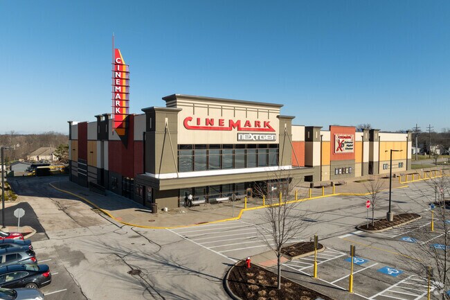 Cuyahoga View residents can take in a movie at the Cinemark located at Portage Crossings in Cuyahoga Falls, Ohio.