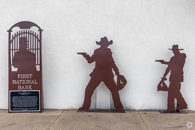 Remnants of the Old West are scattered throughout Stroud, Oklahoma.
