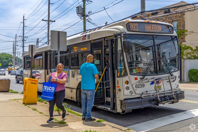 Residents in Botany Village rely on public buses for their daily commutes.