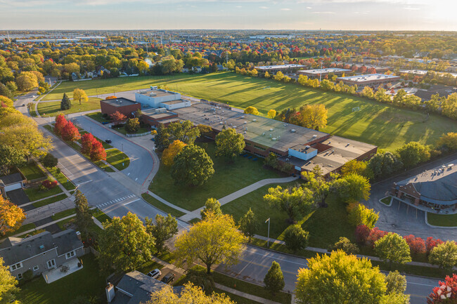 Thayer J. Hill Middle School has earned an overall Niche grade of an A.