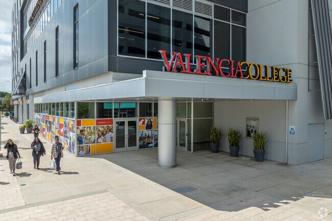 The Valencia College Downtown Campus is located in the Creative Village in Callahan.