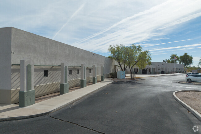 The campus at Academy with Community Partners in Mesa consists of two buildings.