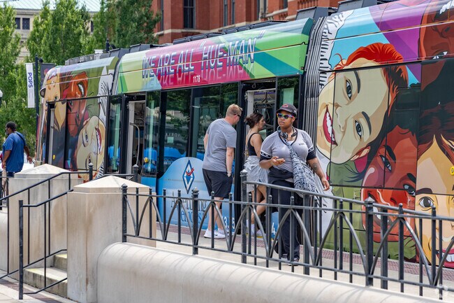 West End residents can utilize the streetcar for transportation throughout the city.