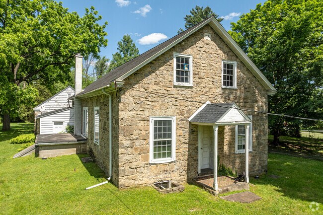 The Middletown Friends Meetinghouse was built in 1835 and still serves the Quaker community.
