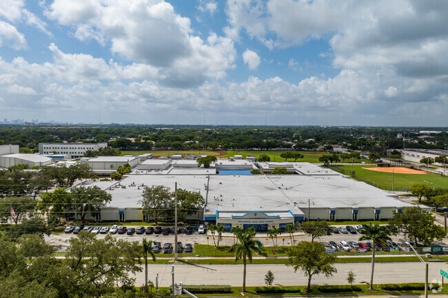 Hollywood Hills High School can be found on Stirling Road in Hollywood, FL.