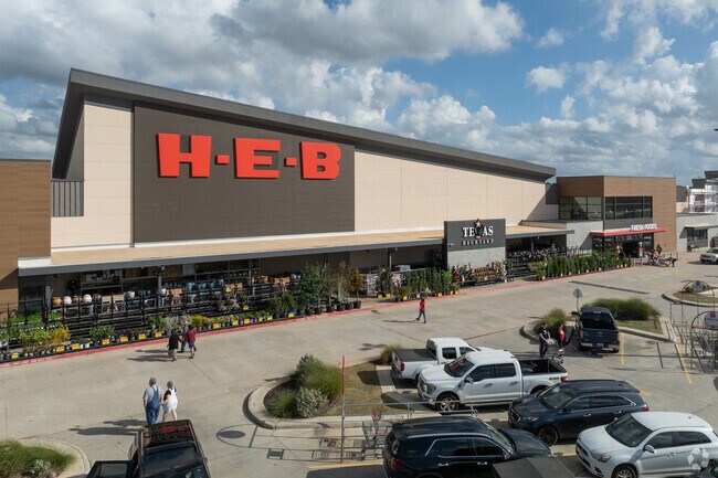 The city’s retail hub is located along I-45, drawing shoppers from nearby towns.