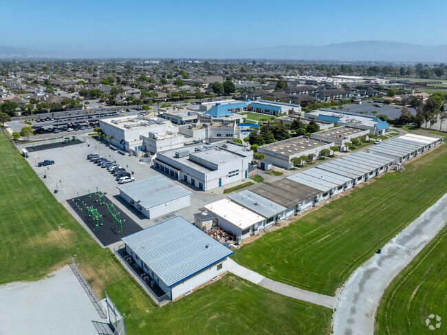 Harden Middle School emphasizes student engagement through athletics, AVID, and MESA programs.