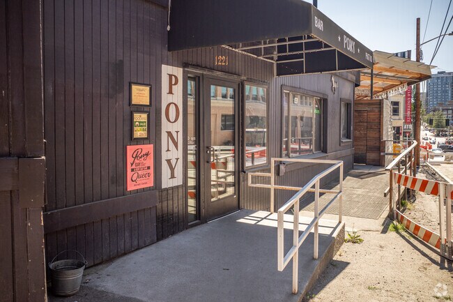 Pony Bar is an institution in Capitol Hill neighborhood in Seattle.