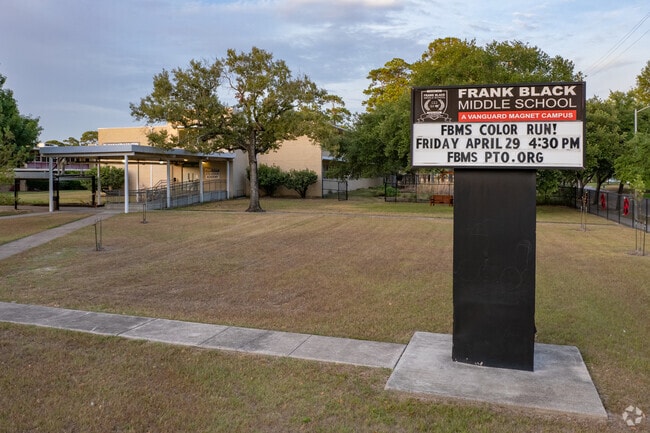 Frank Black Middle School is a magnet school located in Houston.
