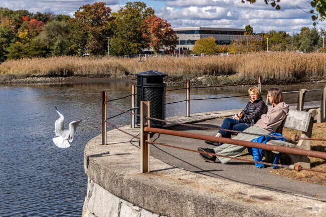 Coleytown residents enjoy peaceful afternoons by the Saugatuck River with scenic views.