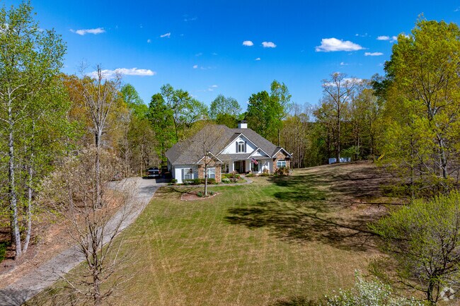 Two-Story modern traditional homes can be found with plenty of land in Whitesburg.