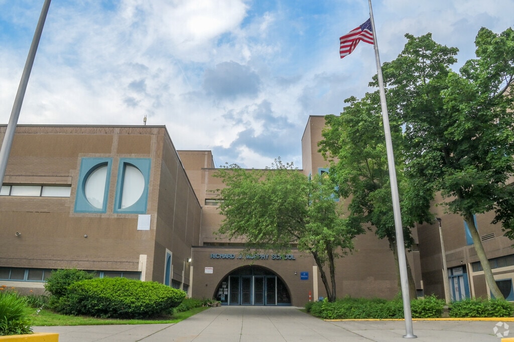 Richard J. Murphy School is located in the Neponset-Port Norfolk neighborhood of Boston.