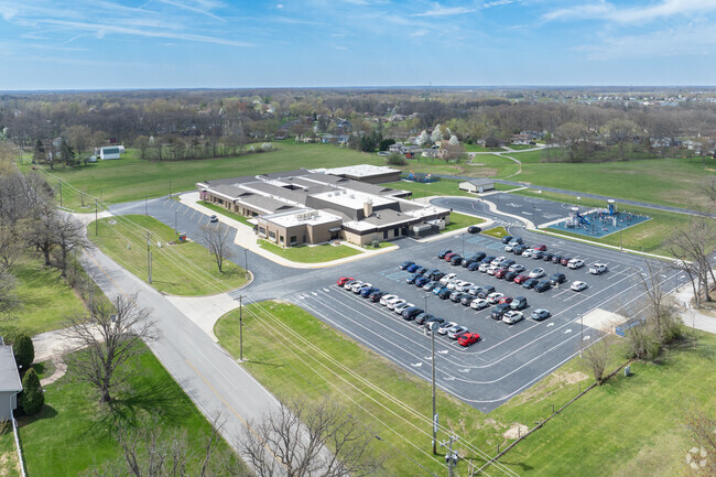 Porter Lakes Public Pre-K & Elementary School aerial.