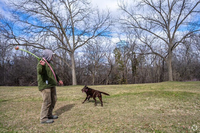 With a large amount of green space Honey Creek Parkway is perfect for playing catch.
