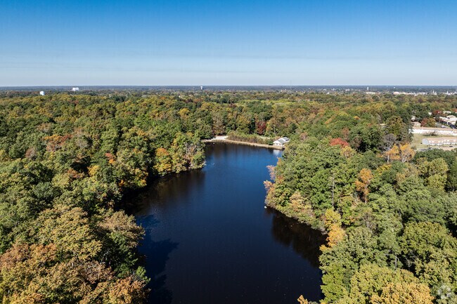 Enjoy fishing and beautiful nature trails around Wilcox Lake.