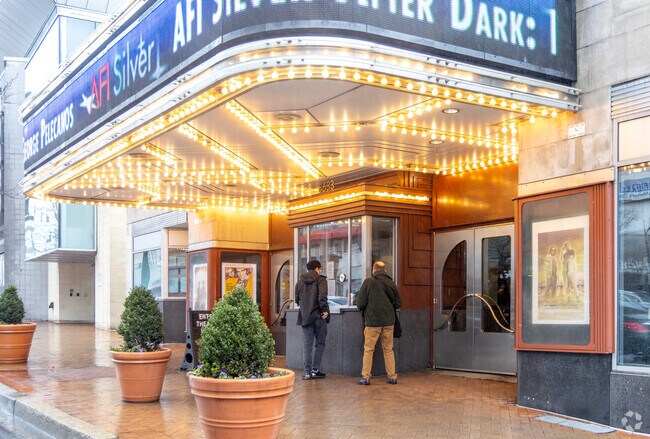 AFI Silver Theatre and Cultural Center near Silver Spring Park offers a convenient movie escape.