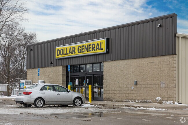 Dollar General in Morocco serves as a convenient stop for household goods.