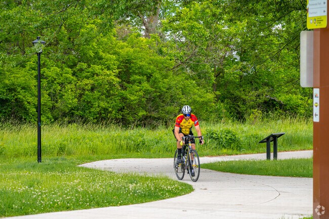 The Pufferbelly Trail runs through Brookview Civic.