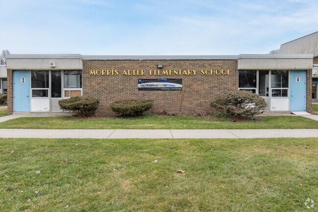 Morris Adler Elementary School exterior.
