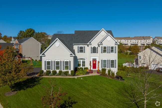 Beautiful single family homes with expansive yards are located in Upper Saucon Township.
