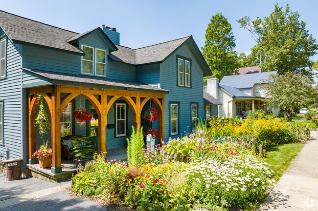 This vintage prairie home is a beautiful property nestled in the heart of downtown Milford.