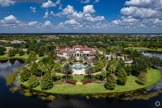 Opulent Lake Club homes in Lakewood Ranch.