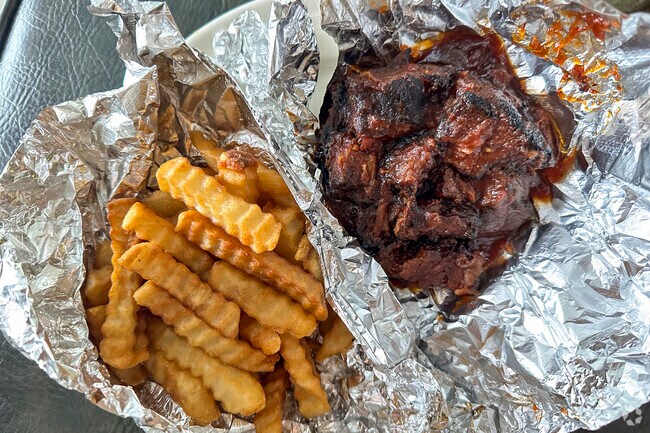 The burnt ends from The Pork Barrel in Cottage Hills is a must try for any BBQ fan.