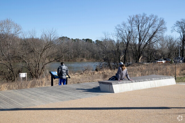 Visit historical sights surrounding New Post with views of the Rappahannock River.