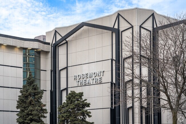 Be sure to check out the Rosemont Theater when you visit.