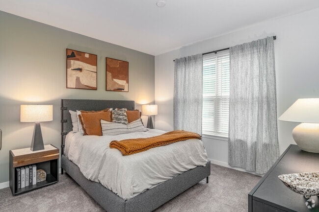 2BR, 2BA - 1,206SF - Bedroom 1