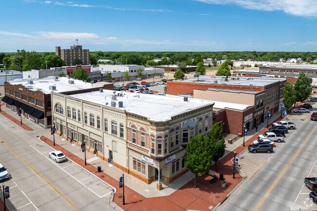 Downtown Parsons has a wide variety of shops and retails stores to enjoy.