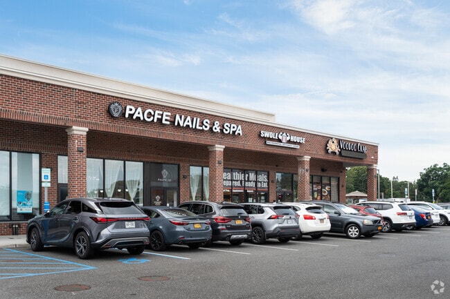 Relax and discover treasures at one of Centereach's many shopping plazas.