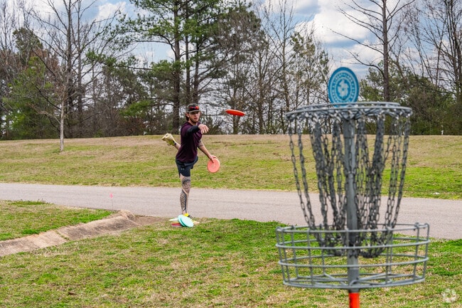 John F. Kennedy Park in Raleigh features a disc golf course.