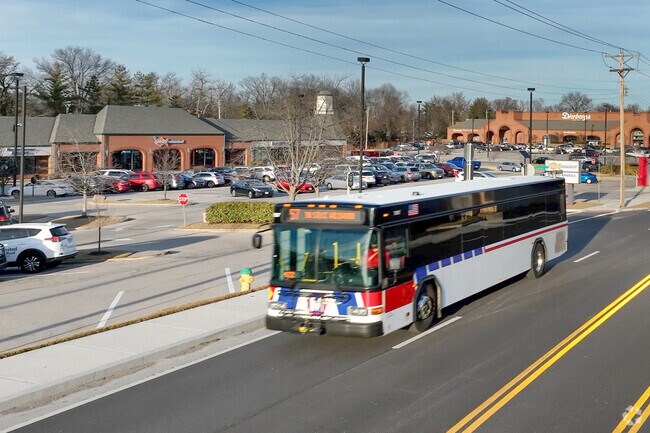 Manchester Road has a steady stream of buses for Glendale residents to use.